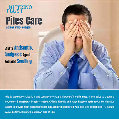 NutrinoPlus Piles Care | Ayurvedic Piles Relief Capsules