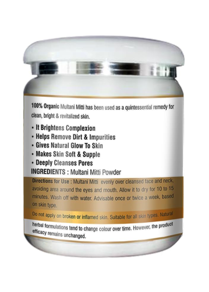 Nutrinoplus Multani Mitti | Pure Multani Mitti Powder