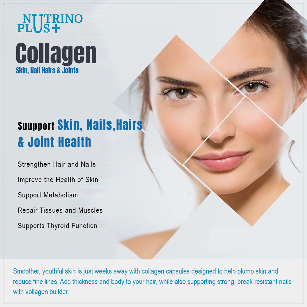 NutrinoPlus Collagen | Veg Collagen Builder Skin Radiance
