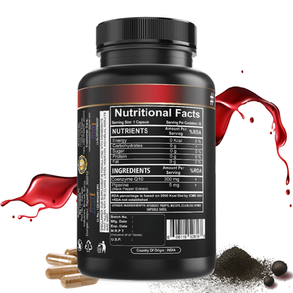 NutrinoPlus Ubiquinol COQ10 ULTRA | Ubiquinol CoQ10 Heart Support