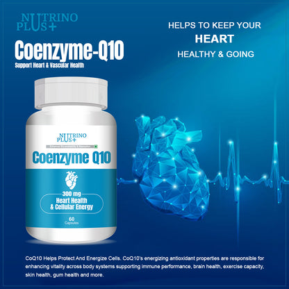 NutrinoPlus Coenzyme Q10 | Heart Health Support Supplement