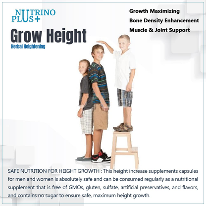 NutrinoPlus Grow Height | Height Growth Maximizer Capsules