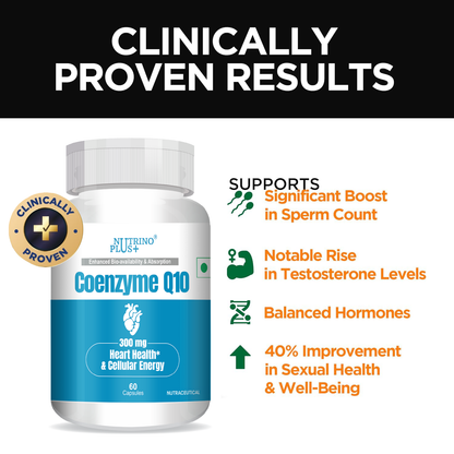 NutrinoPlus Coenzyme Q10 | Heart Health Support Supplement