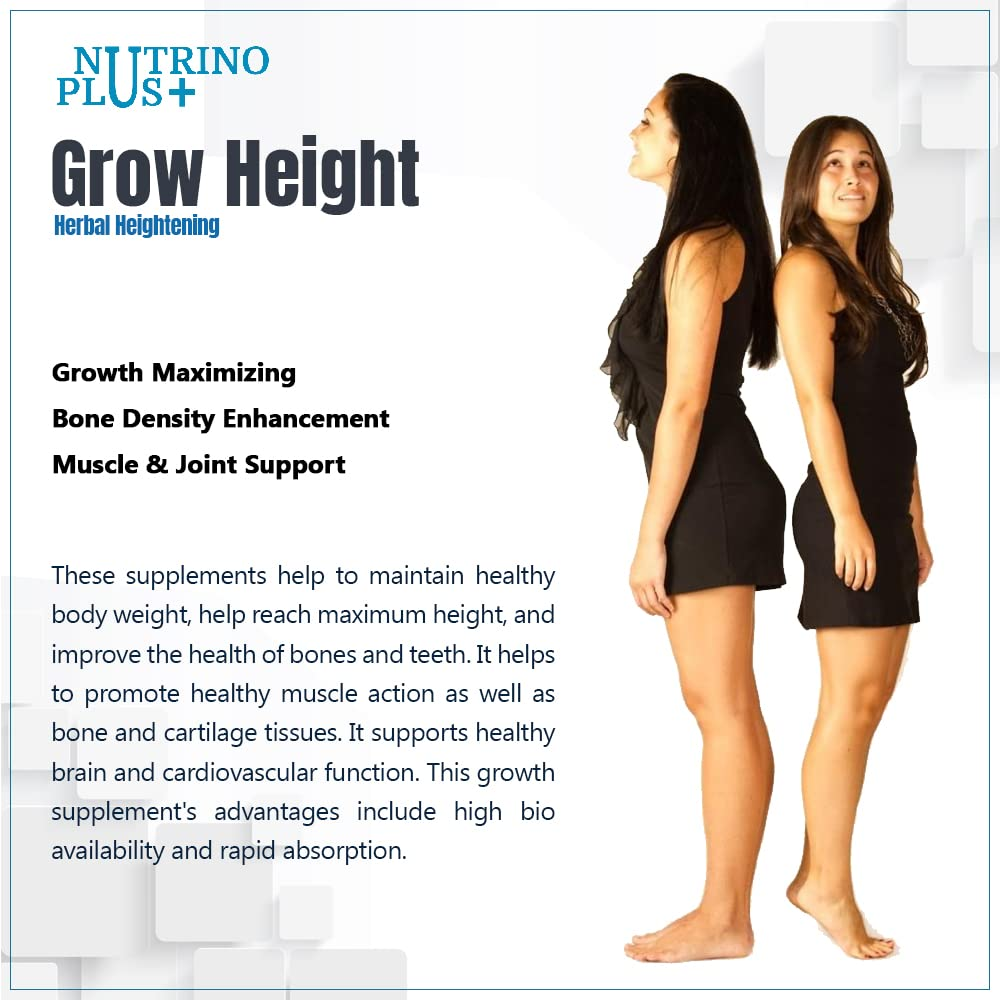NutrinoPlus Grow Height | Height Growth Maximizer Capsules