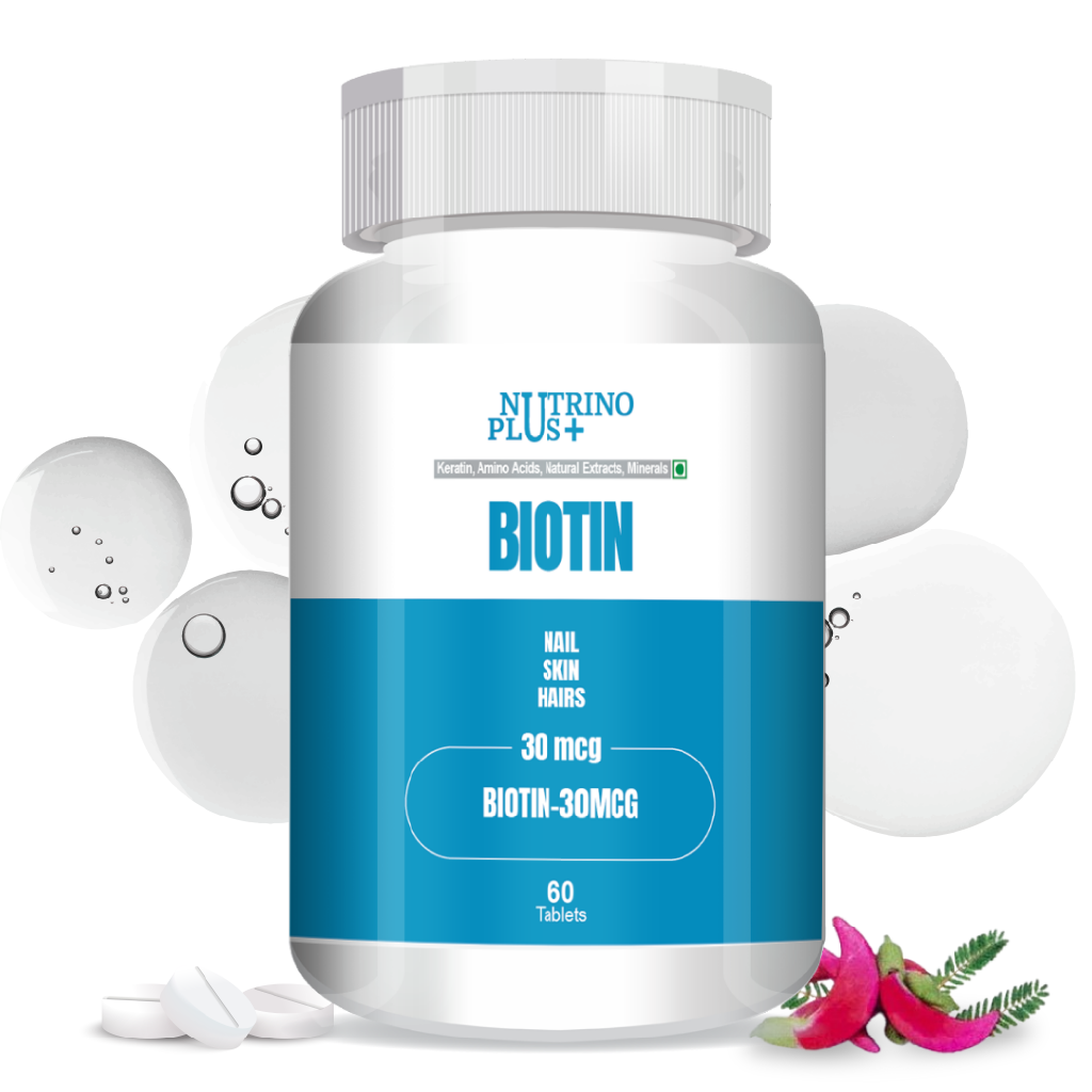 NutrinoPlus Biotin | Biotin Hair Growth Capsules