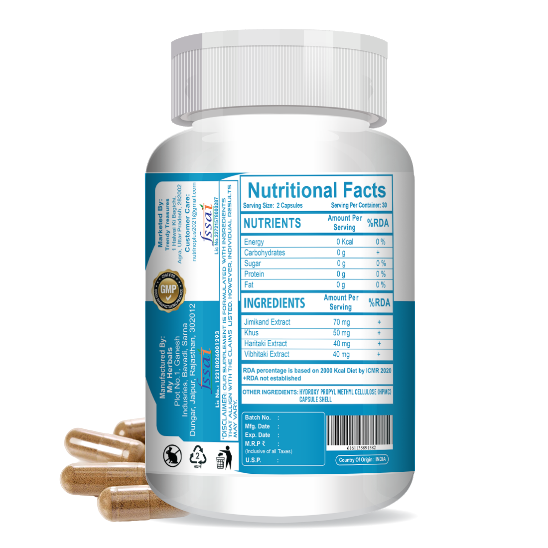 NutrinoPlus Piles Care | Ayurvedic Piles Relief Capsules