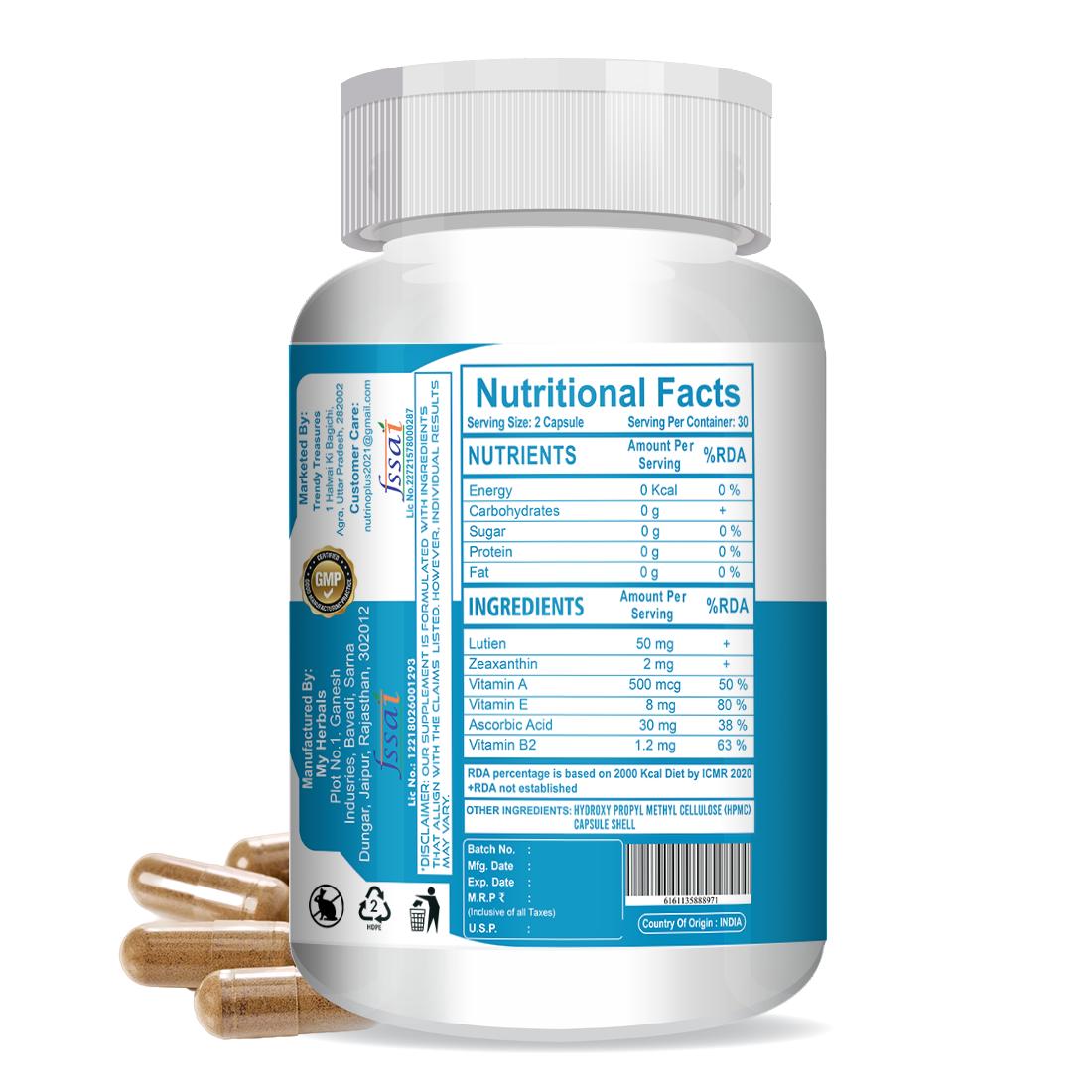 NutrinoPlus Eye Care | Advanced Vision Support Capsules