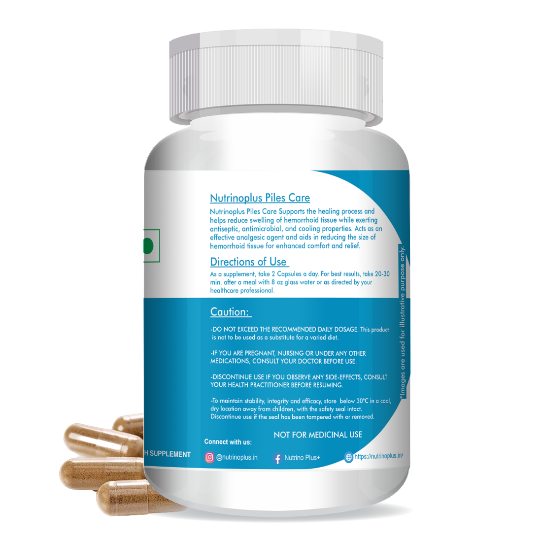 NutrinoPlus Piles Care | Ayurvedic Piles Relief Capsules