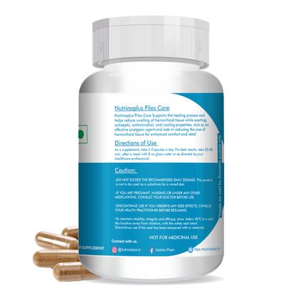 NutrinoPlus Piles Care | Ayurvedic Piles Relief Capsules